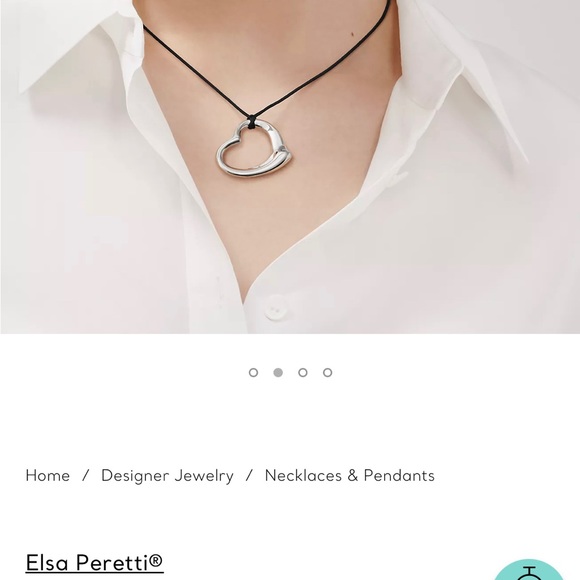 Tiffany & Co Open Heart Necklace - Picture 4 of 4